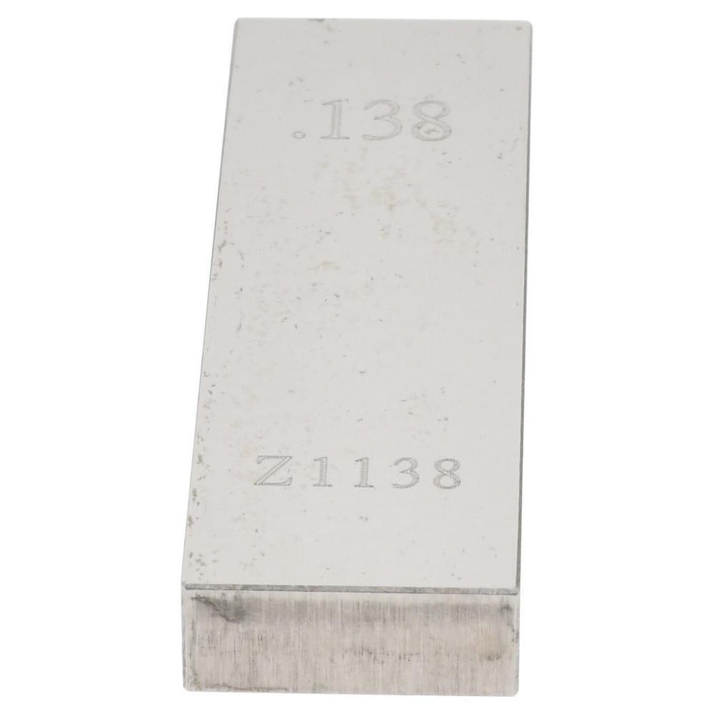Rectangle Steel Gage Block: 0.138
