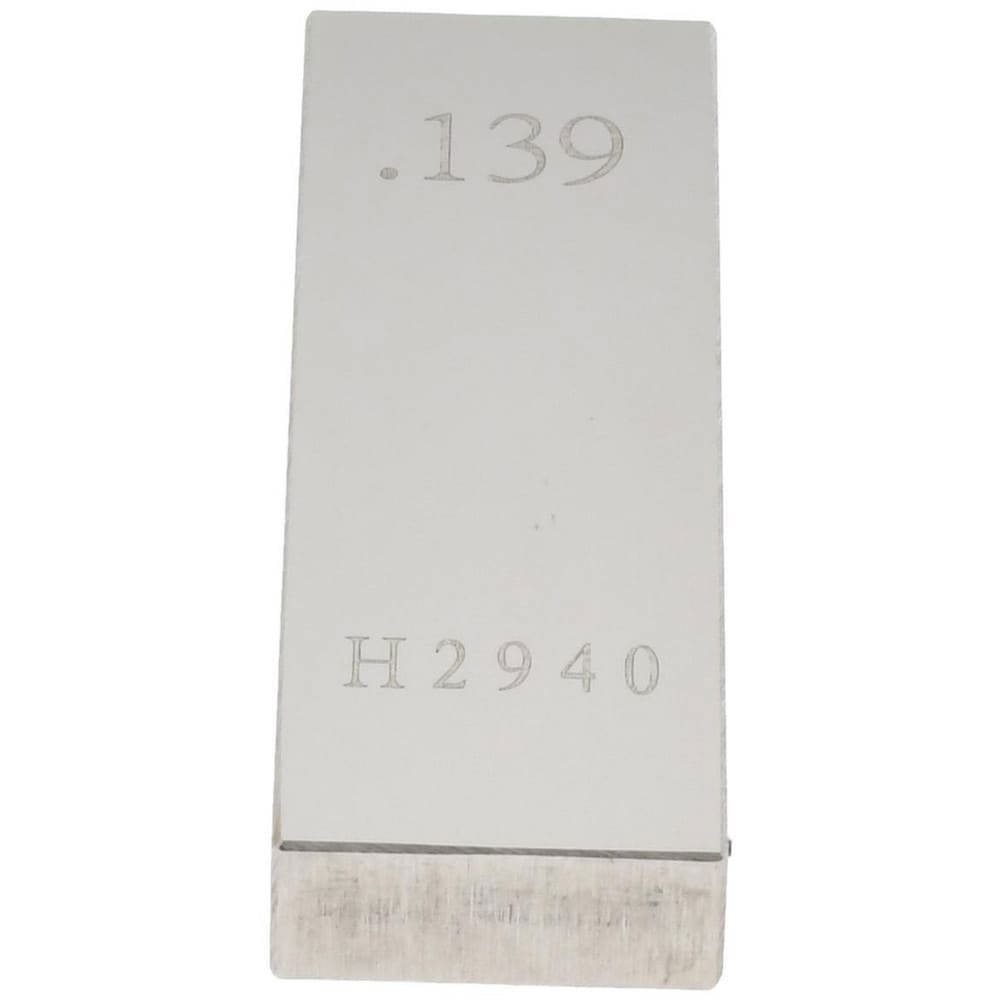 Rectangle Steel Gage Block: 0.139