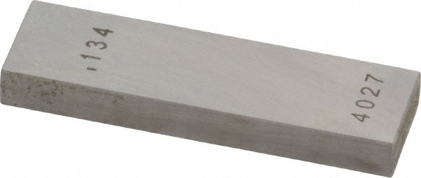 Rectangle Steel Gage Block: 0.134