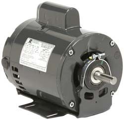 Single Phase Permanent Split Capacitor (PSC) AC Motor: ODP Enclosure