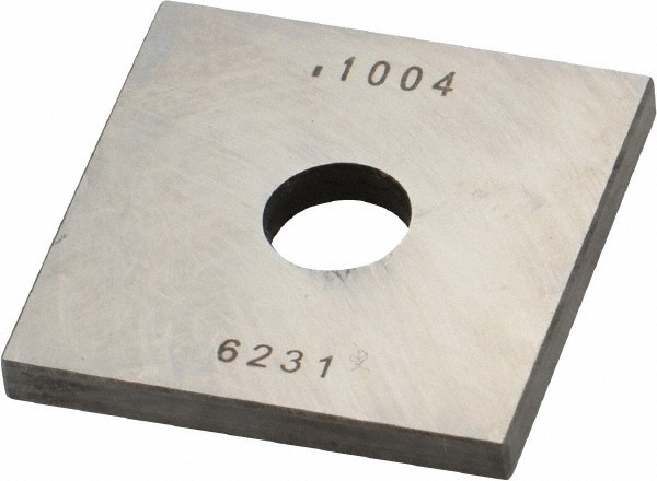 Square Steel Gage Block: 0.1004