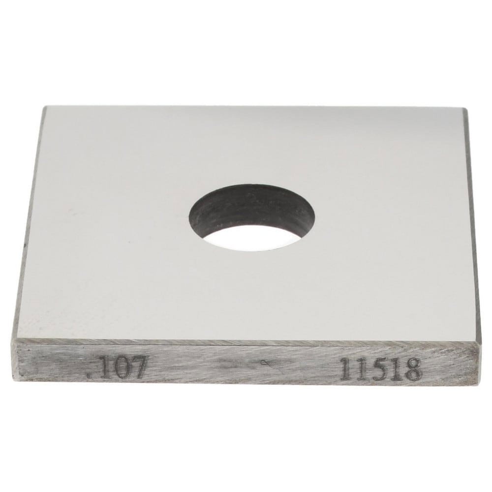 Square Steel Gage Block: 0.107