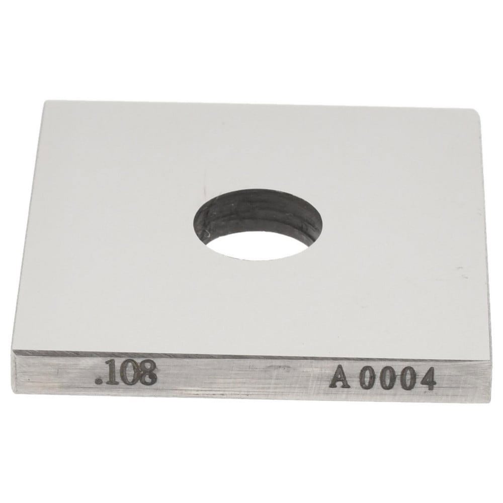 Square Steel Gage Block: 0.108