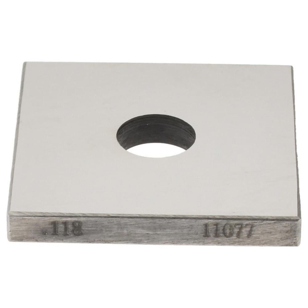 Square Steel Gage Block: 0.118