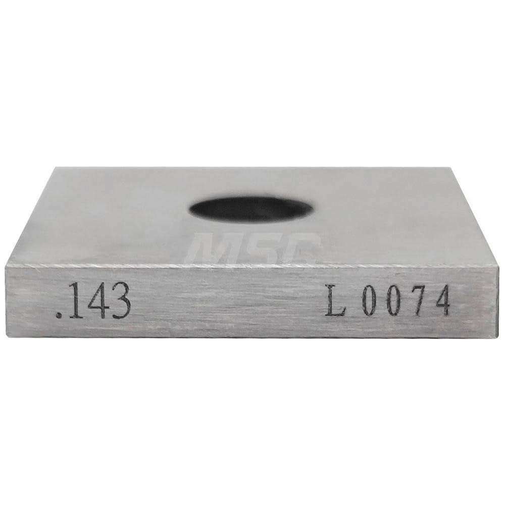 Square Steel Gage Block: 0.143