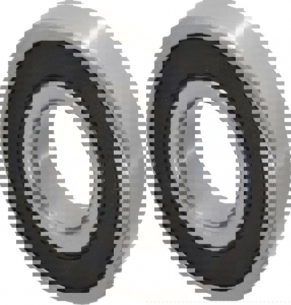 Deep Groove Ball Bearing: 80 mm OD, Double Seal