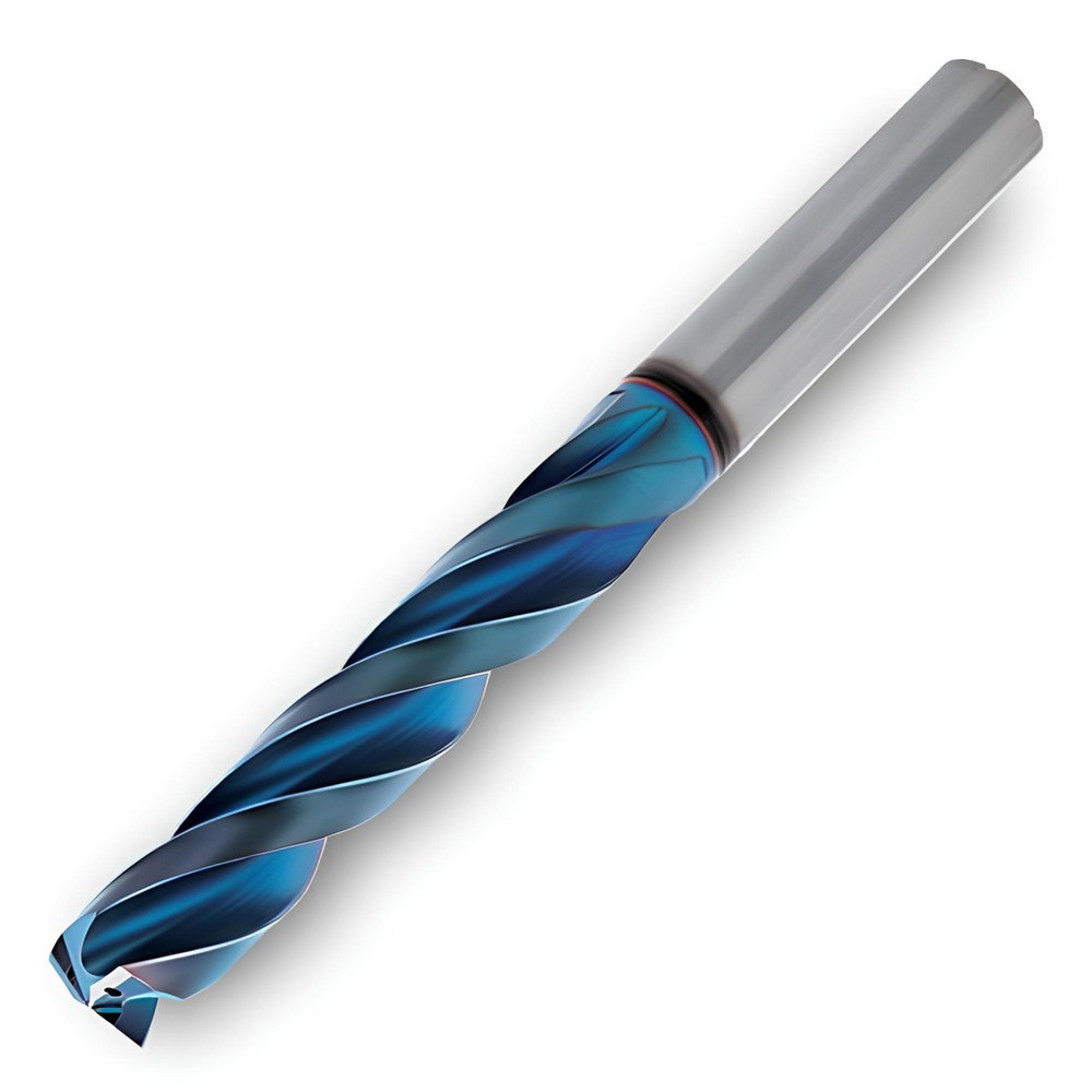 Screw Machine Length Drill Bits; Drill Bit Size (mm): 9.50 ; Drill Bit Size (Decimal Inch): 0.3740 ; Tool Material: Solid Carbide ; Cutting Direction: Right Hand ; Coating/Finish: AlTiN; TiAlSiN ; Number Of Flutes: 3