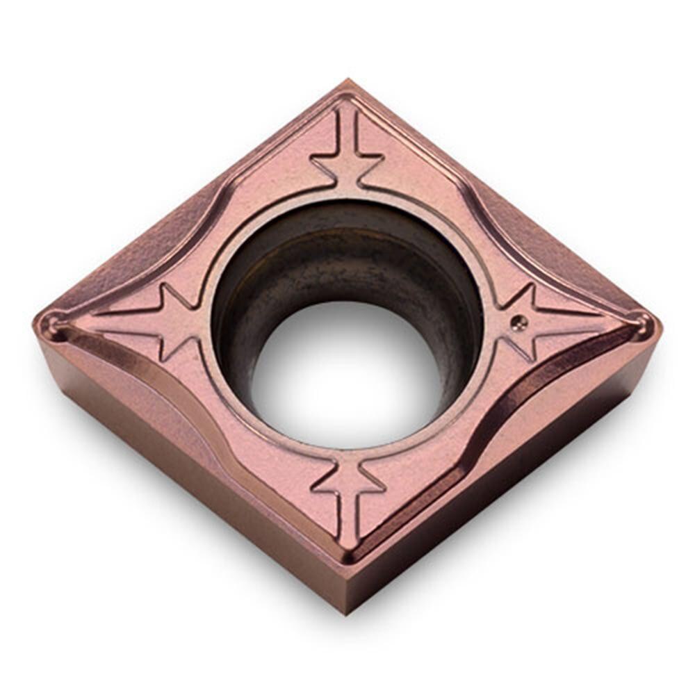 Turning Inserts; Relief Angle: 7 ; Insert Style: CCGT ; Corner Radius (Decimal Inch): 0.0160 ; Included Angle: 80.0 ; Manufacturer Grade: TT4430 ; Coating/Finish: AlTiCrN