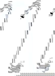 CP BRS 1/2X11 S-SHAPE SHWR ARM