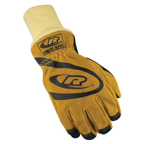 Series R631 Size L, Leather, Flame Resistant Gloves