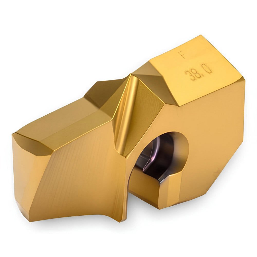 Replaceable Drill Tips; Cutting Diameter (mm): 39.00 ; Point Angle: 0.00 ; Tip Material: Solid Carbide ; Manufacturer Grade: IN2505 ; Series: LPF ; Coating Process: PVD