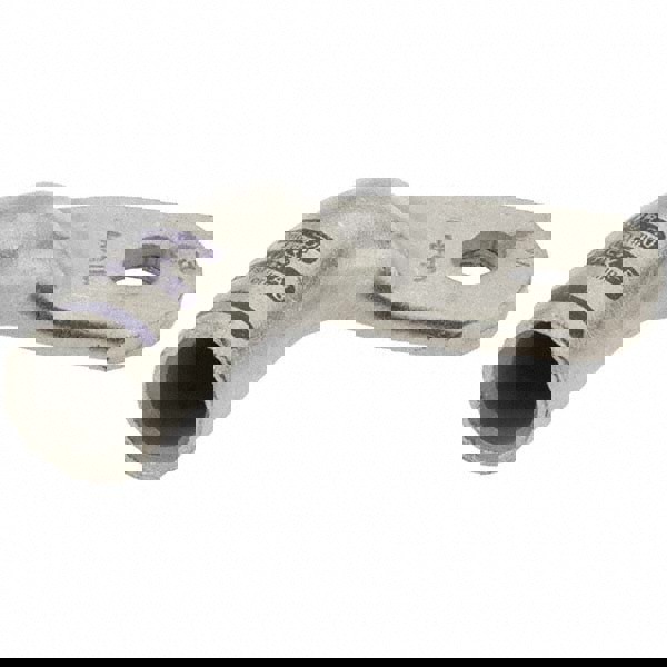 D Shaped Ring Terminal: Non-Insulated, 3/0 AWG, Crimp Connection