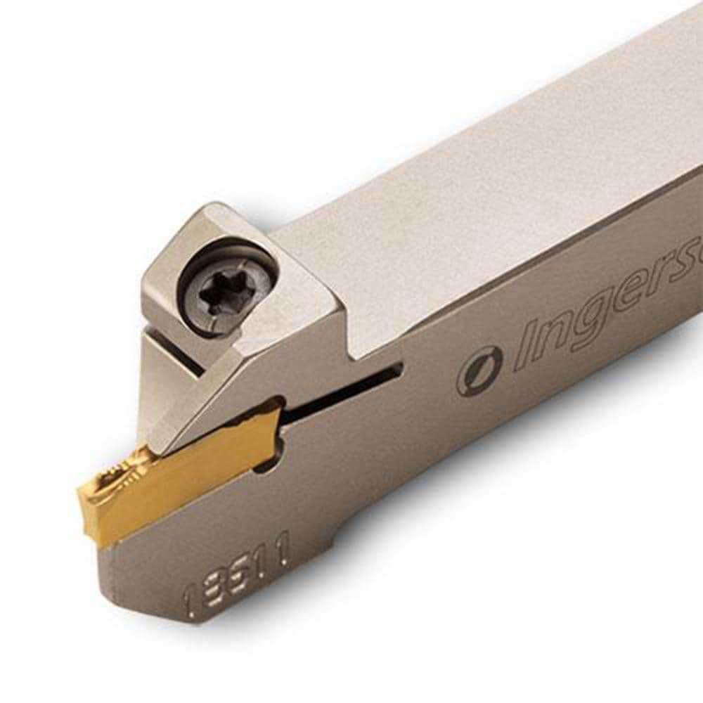 Indexable Cut-Off Toolholders; Toolholder Style: RGER-SH ; Multi-use Tool: Yes ; Compatible Insert Size Code: 2 ; Insert Holding Method: Clamp ; Cutting Tool Application: Grooving; Parting ; Primary Workpiece Material: Universal
