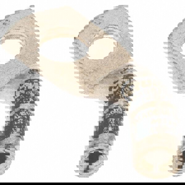 D Shaped Ring Terminal: Non-Insulated, 8 AWG, Lug Connection