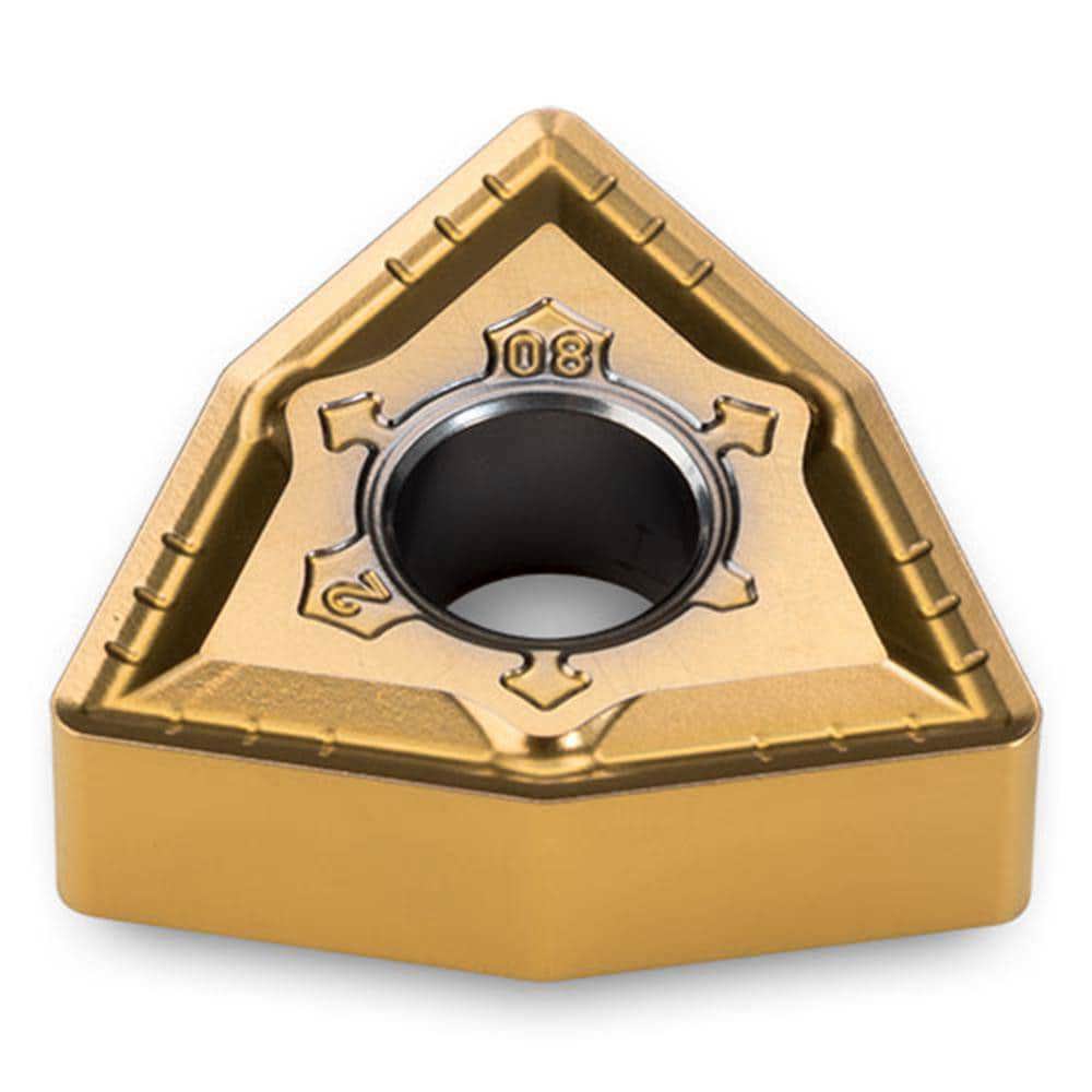 Turning Inserts; Relief Angle: 0 ; Insert Style: WNMG ; Corner Radius (Decimal Inch): 0.0310 ; Included Angle: 80.0 ; Manufacturer Grade: K10 ; Coating/Finish: Uncoated