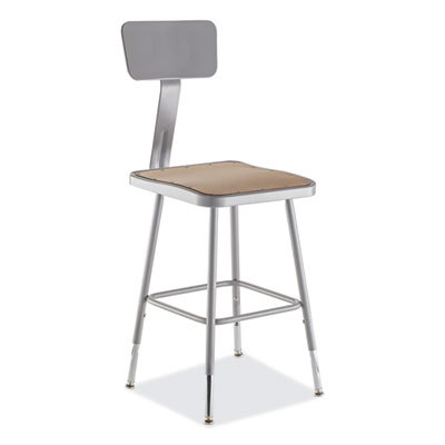 18 to 26 Inch High, Stationary Adjustable Height Stool