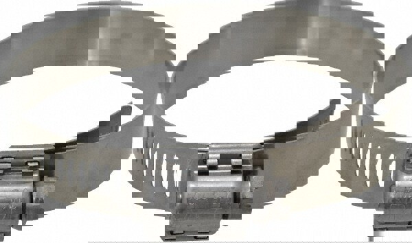 Worm Gear Clamp: SAE 48, 2-9/16 to 3-1/2