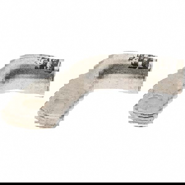 D Shaped Ring Terminal: Non-Insulated, 1/0 AWG, Crimp Connection