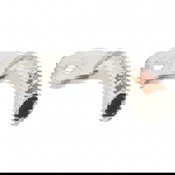 D Shaped Ring Terminal: Non-Insulated, 2/0 AWG, Crimp Connection