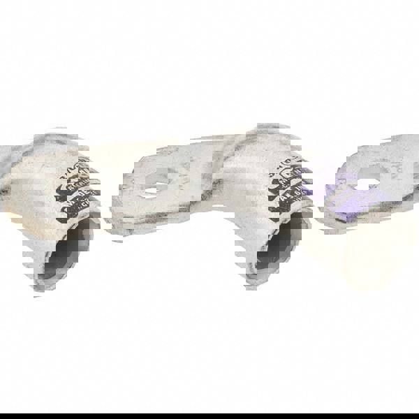 D Shaped Ring Terminal: Non-Insulated, 3/0 AWG, Crimp Connection