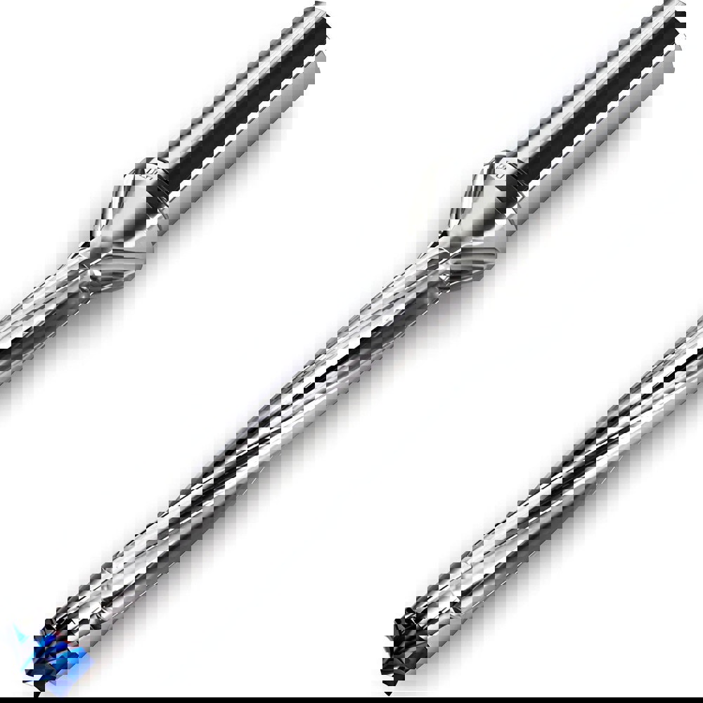 Replaceable-Tip Drill: 19 to 19.9 mm Dia, 99 mm Max Depth, 25 mm Cylindrical Shank