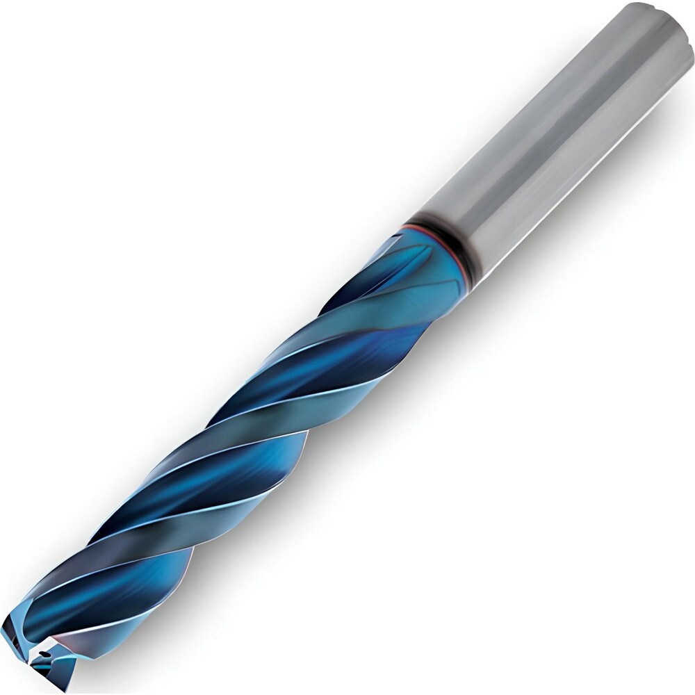 Jobber Length Drill Bit: 5.1 mm Dia, 140 &deg;, Solid Carbide