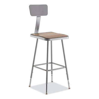 24 to 32 Inch High, Stationary Adjustable Height Stool