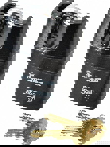 Padlock: Laminated Steel, Keyed Different, 2-5/8