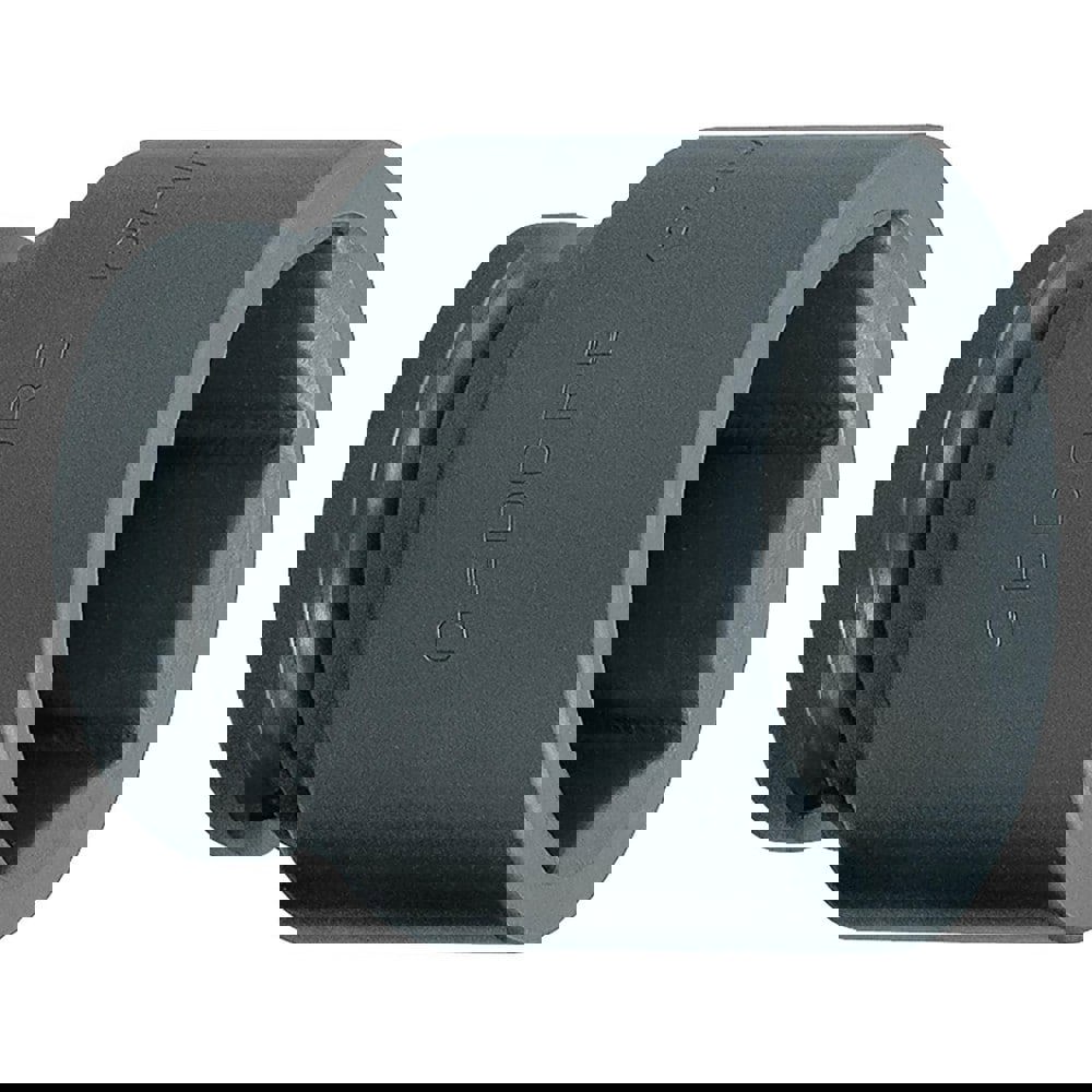 Impact Sockets; Socket Size (mm): 85.00 ; Number Of Points: 6 ; Drive Style: Hex ; Material: Steel ; Finish: Gunmetal ; Insulated: No