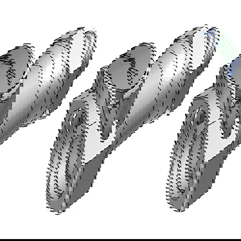 Push-to-Connect Tube Fitting: Connector, 3/8
