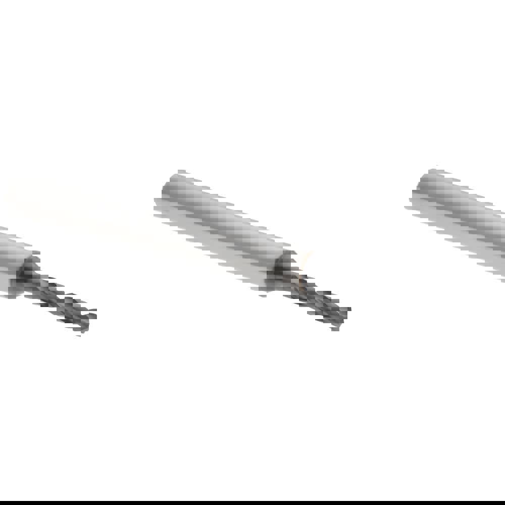 Jobber Length Drill Bit: 2 mm Dia, 140 &deg;, Solid Carbide