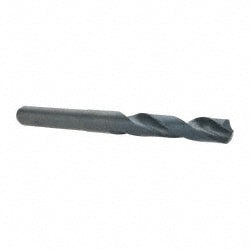 Reduced Shank Drill Bit: 0.5315'' Dia, 1/2'' Shank Dia, 118 , High Speed Steel