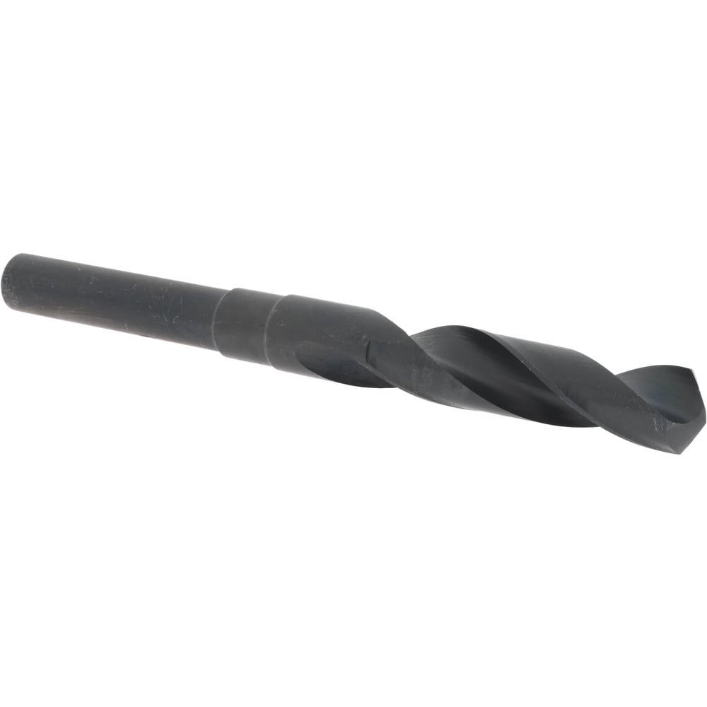 Reduced Shank Drill Bit: 0.6102'' Dia, 1/2'' Shank Dia, 118 , High Speed Steel