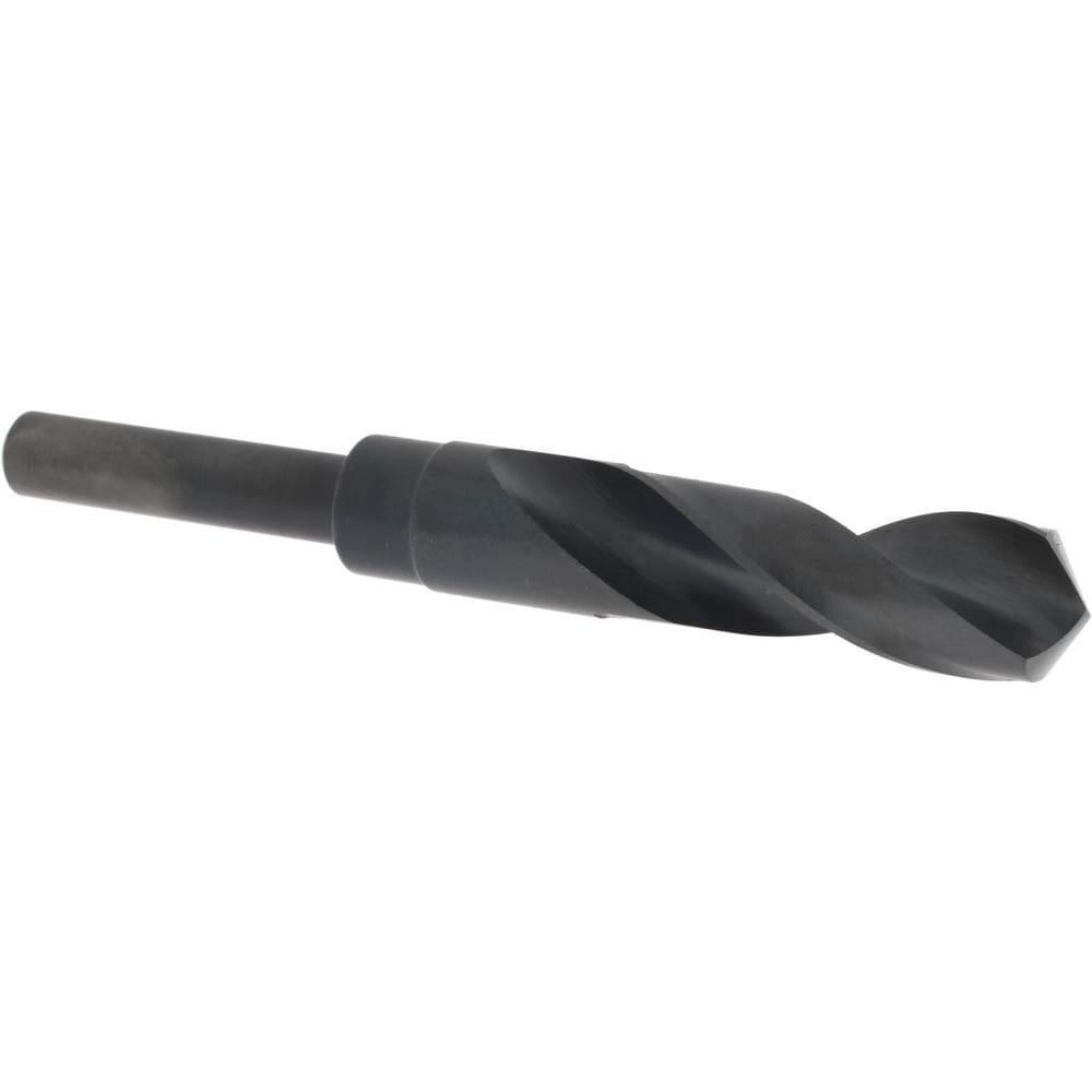 Reduced Shank Drill Bit: 0.8268'' Dia, 1/2'' Shank Dia, 118 , High Speed Steel