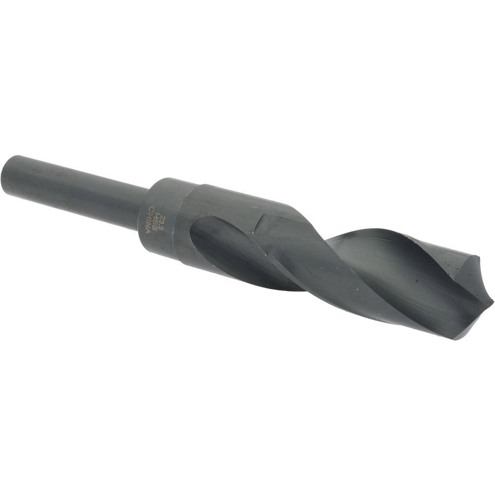 Reduced Shank Drill Bit: 0.9252'' Dia, 1/2'' Shank Dia, 118 , High Speed Steel