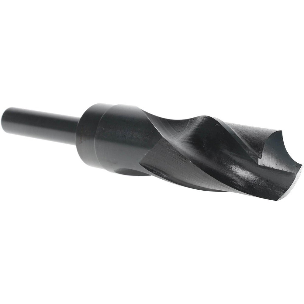 Reduced Shank Drill Bit: 1.1614'' Dia, 1/2'' Shank Dia, 118 , High Speed Steel
