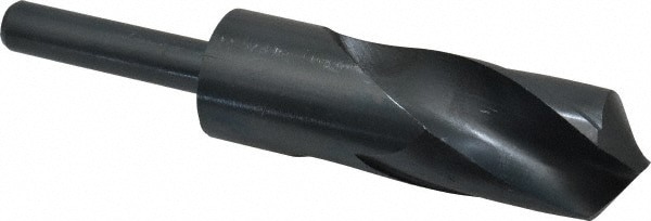 Reduced Shank Drill Bit: 1.2205'' Dia, 1/2'' Shank Dia, 118 , High Speed Steel