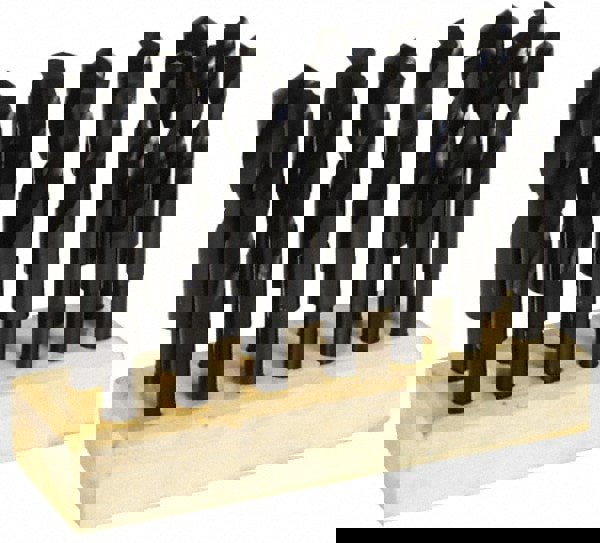 Drill Bit Set: Reduced Shank Drill Bits, 13 Pc, 1