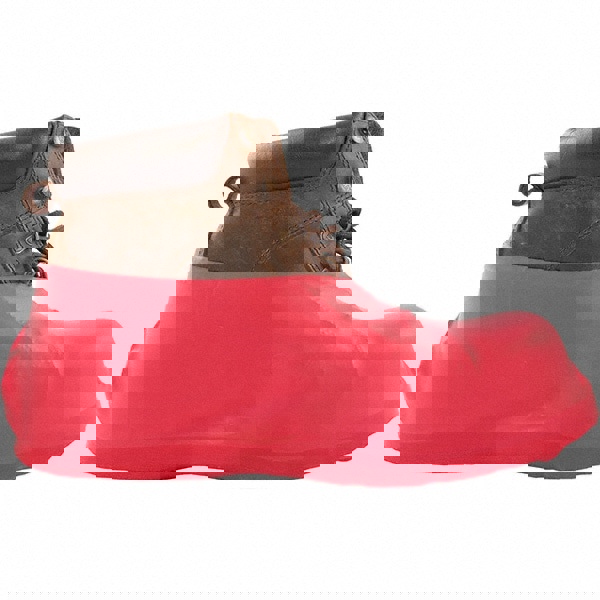 Shoe Cover: Size 9 to 11, Water-Resistant, Latex, Yellow