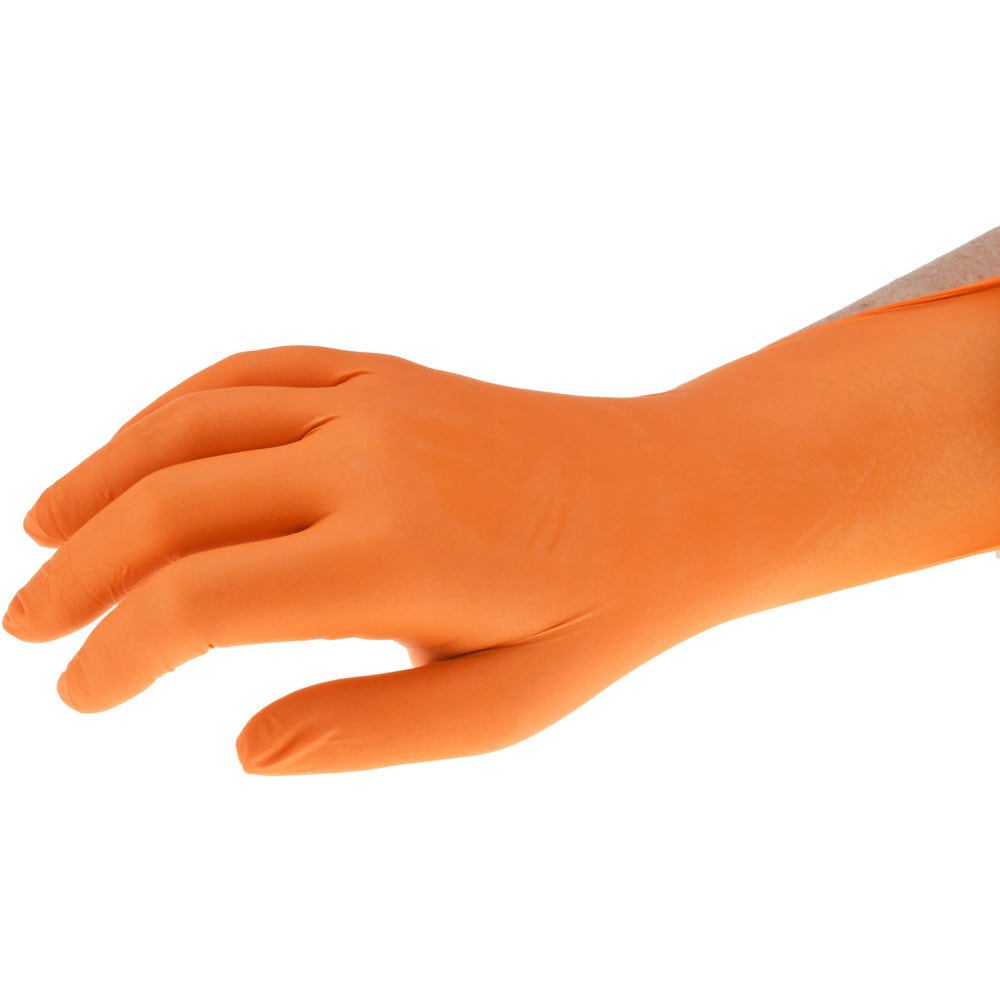 Disposable Glove: Size 2X-Large, 5.0 mil, Nitrile, General Purpose Grade, Powder-Free