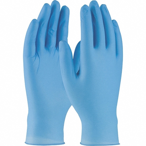 Size L, 6 mil, Industrial Grade, Powder Free Nitrile Disposable Gloves