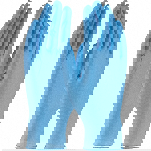 Size M, 6 mil, Industrial Grade, Powder Free Nitrile Disposable Gloves