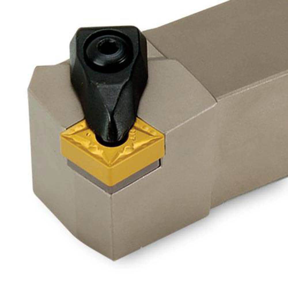 Indexable Turning Toolholders; Toolholder Style: TCKNR ; Lead Angle: 75.0 ; Insert Holding Method: Clamp ; Shank Width (Inch): 3/4 ; Shank Height (Inch): 3/4 ; Overall Length (Decimal Inch): 4.5000