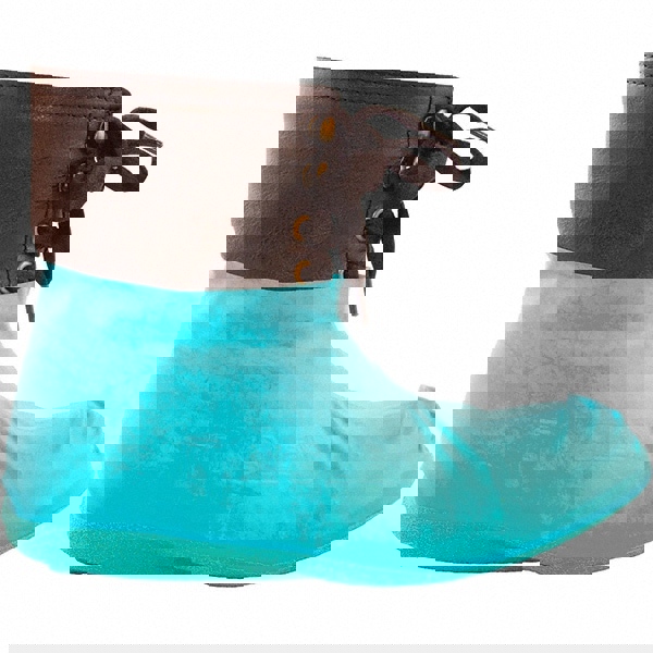 Shoe Cover: Water-Resistant, Latex, Blue