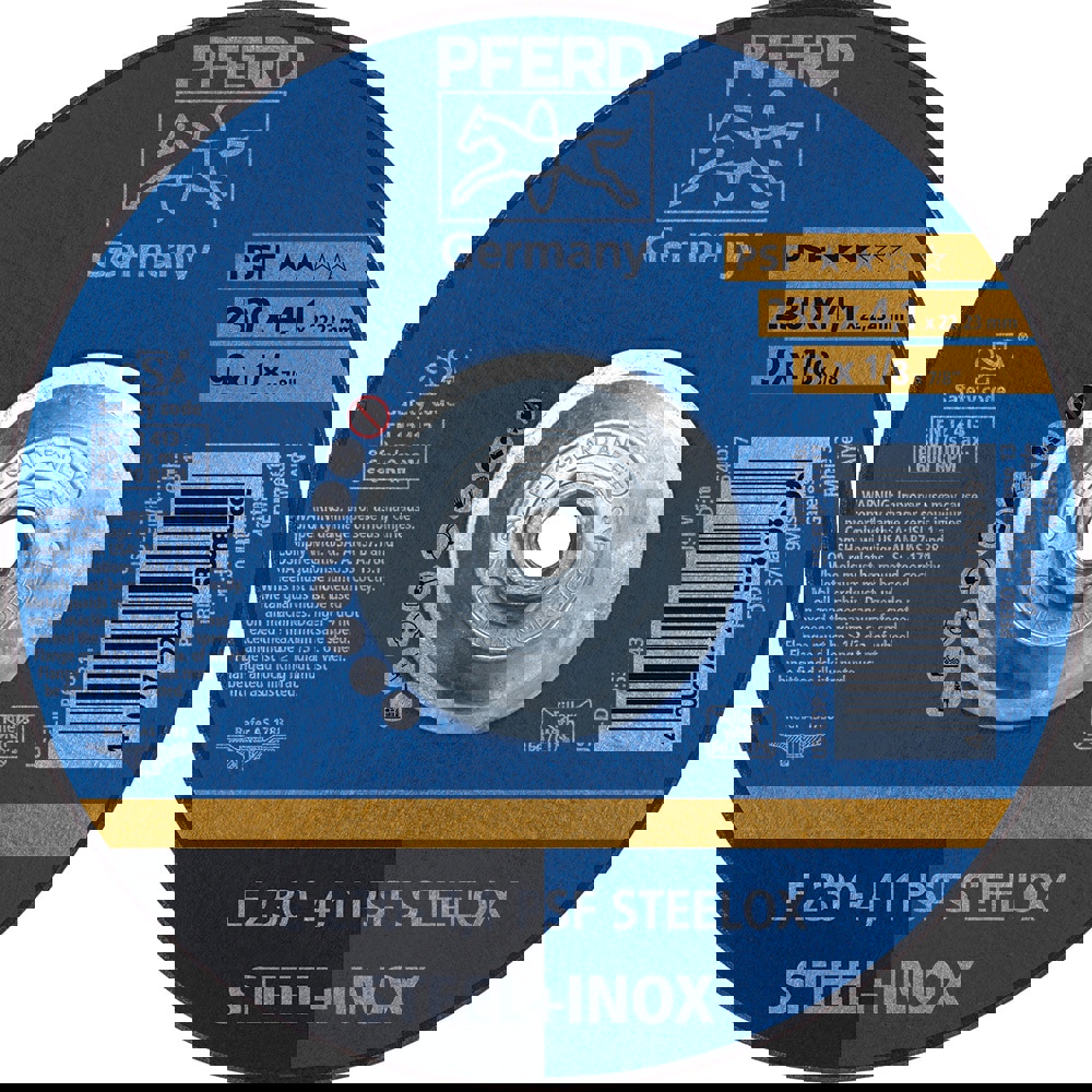 Depressed Grinding Wheel: Type 27, 9