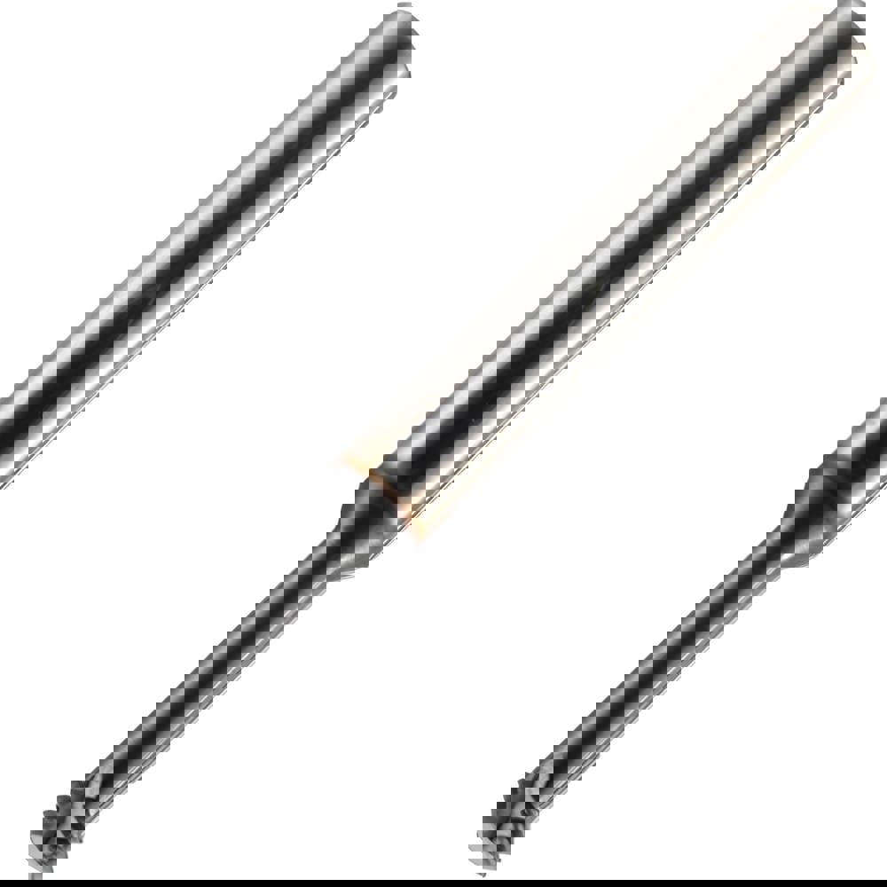 Helical Flute Thread Mills; Material: Solid Carbide ; Thread Size (mm): M6x1 ; Thread Type: Metric ; Shank Diameter (mm): 6.0000 ; Shank Type: Cylindrical ; Cutting Diameter (Decimal Inch): 0.1831