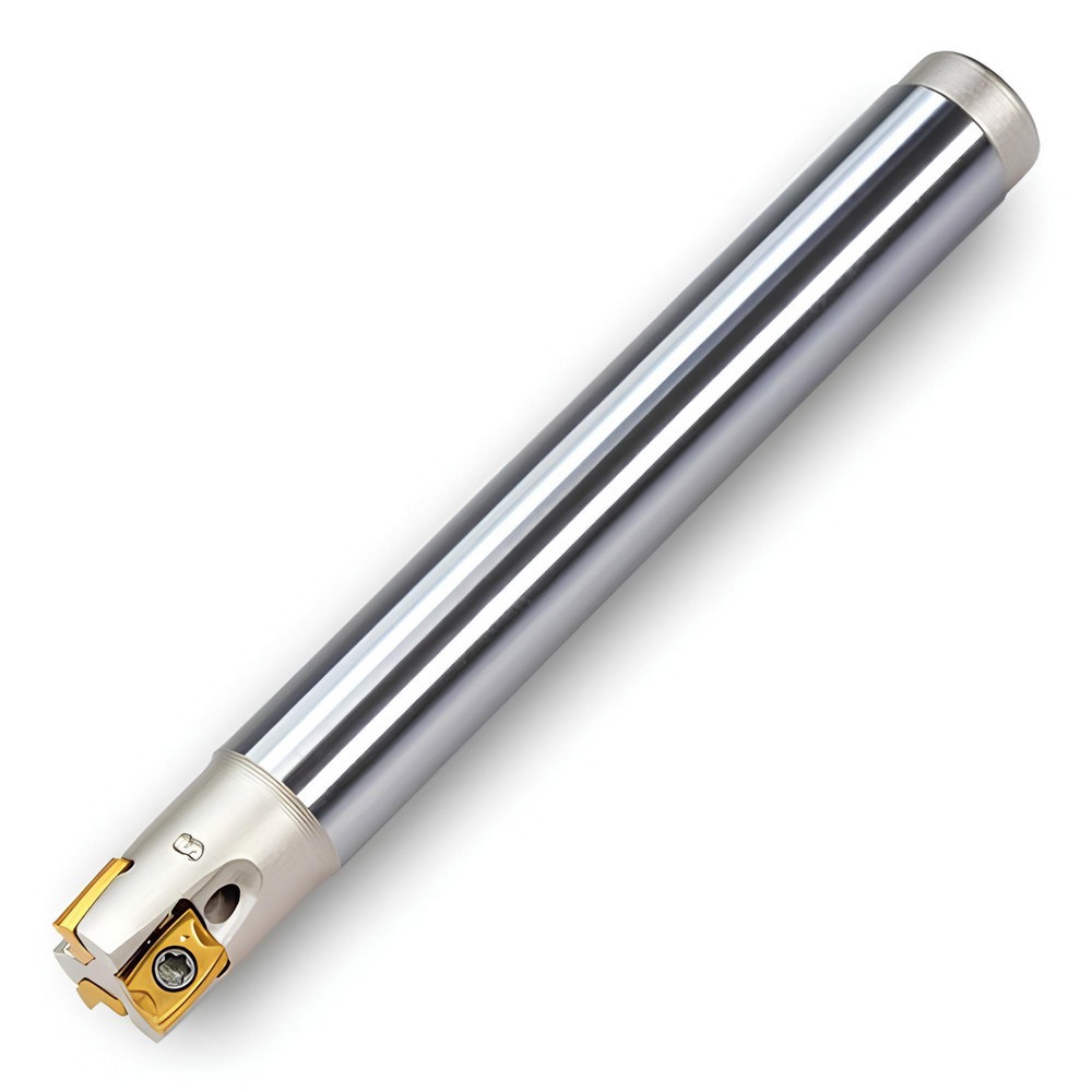 Indexable Square-Shoulder End Mills; Maximum Depth of Cut (mm): 4.83 ; Maximum Depth of Cut (Decimal Inch): 0.1900 ; Cutter Style: 12J1A ; Shank Type: Cylindrical ; Shank Diameter (Decimal Inch): 0.3750 ; Shank Diameter (Inch): 3/8