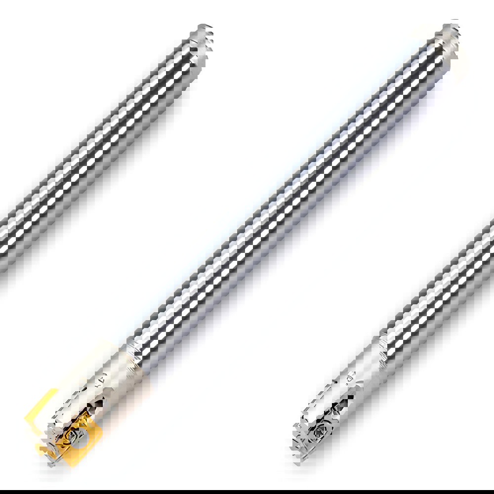 Indexable Square-Shoulder End Mills; Maximum Depth of Cut (mm): 4.83 ; Maximum Depth of Cut (Decimal Inch): 0.1900 ; Cutter Style: 12J1A ; Shank Type: Cylindrical ; Shank Diameter (Decimal Inch): 0.5000 ; Shank Diameter (Inch): 1/2