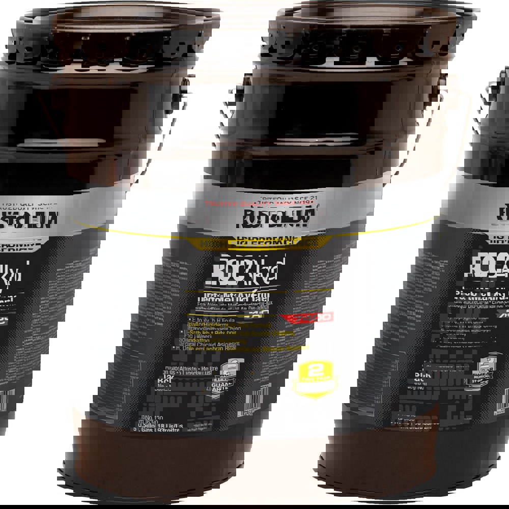 Industrial Enamel Paint: 5 gal, Gloss, Black