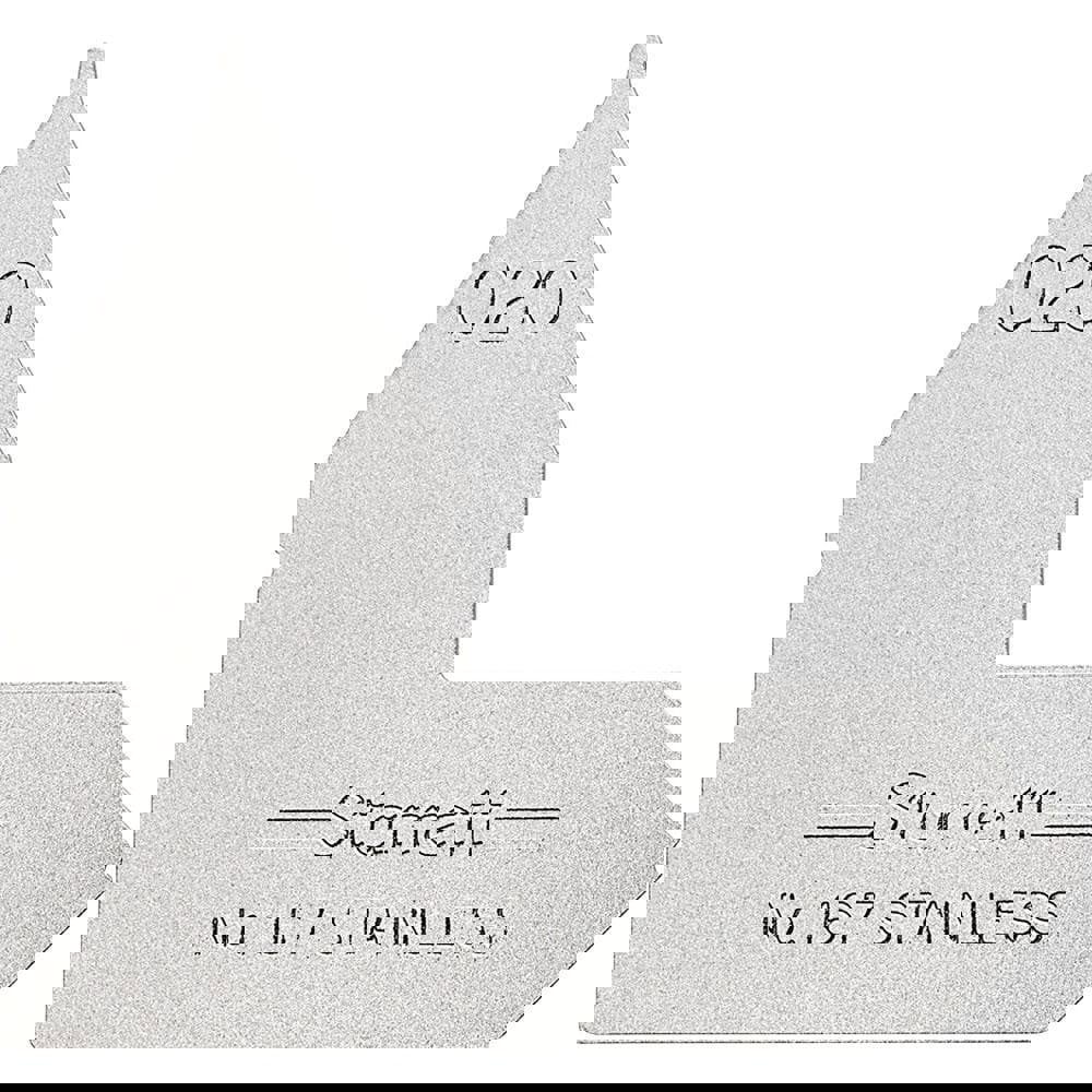 Radius Gages; Maximum Radius: 0.02in ; Gage Configuration: Convex & Concave Radii per Each Leaf ; UNSPSC Code: 41111600